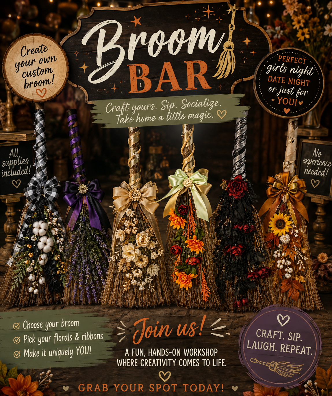 10/10/26 - McBride's Pub - Broom Bar