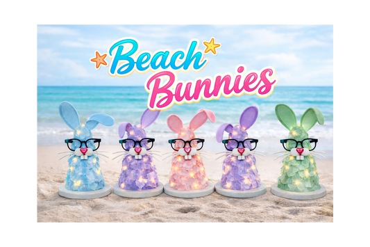 3/30/26 McBride's Pub - Sea Glass Spring Bunny Workshop - 6-8pm