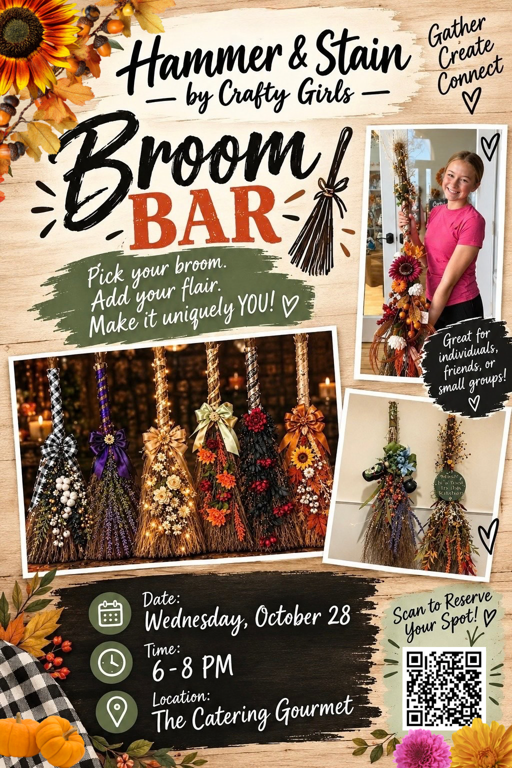 10/28/26 - The Catering Gourmet - Broom Bar